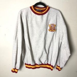 Vintage alumni crew neck